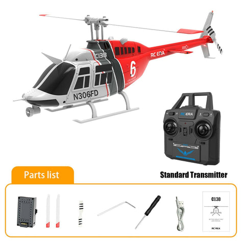 RC ERA C138 Bell 206 Gyro Stabilized Scale RC Helicopter - RTF | India.