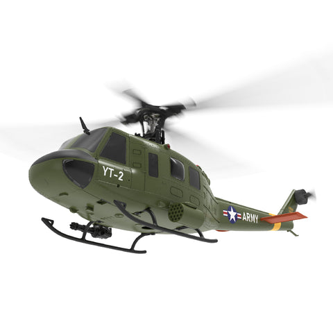 YuXiang F07 1:34 UH-1 HUEY Scale 2.4G 6CH Altitude Hold Optical Flow Positioning Dual Brushless Motor RC Helicopter | India