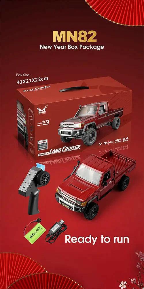 MNRC MN82 RTR 1/12 2.4G 4WD RC Car TOYOTA Land Cruiser LC79 Rock Crawler | India.