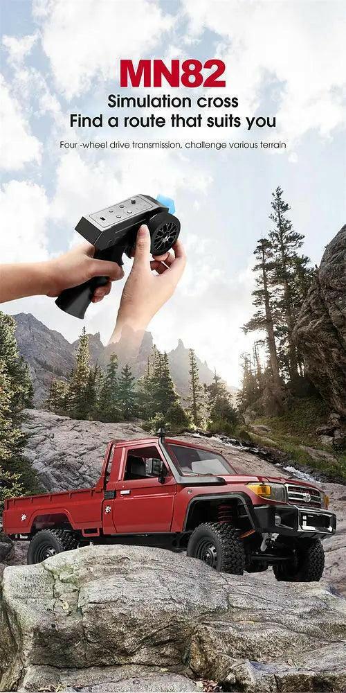 MNRC MN82 RTR 1/12 2.4G 4WD RC Car TOYOTA Land Cruiser LC79 Rock Crawler | India.