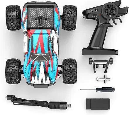 MJX Hyper Go 16208 1/16 4WD Off-Road Brushless RC Monster Truck | India.