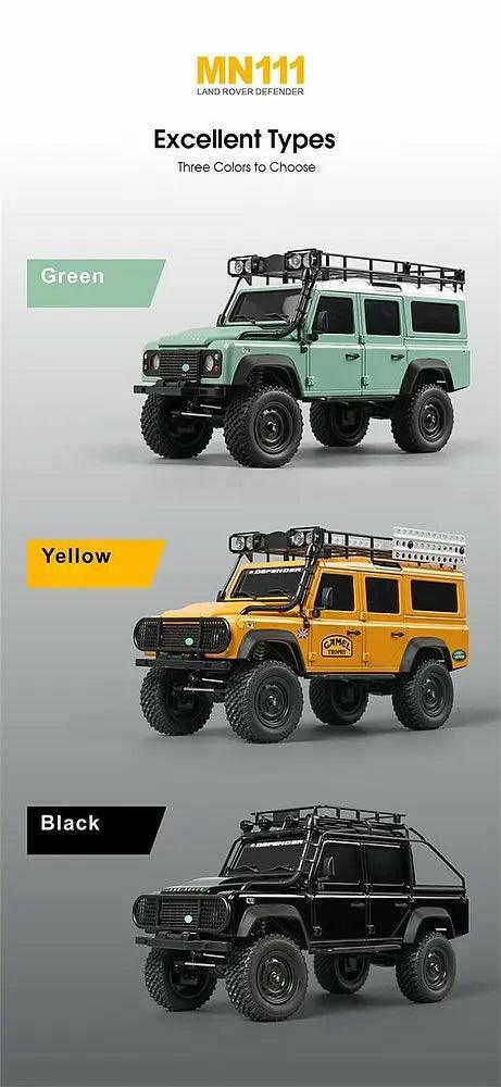 MNRC MN111 RTR 4WD RC Car 1/18 Rock Crawler | India.