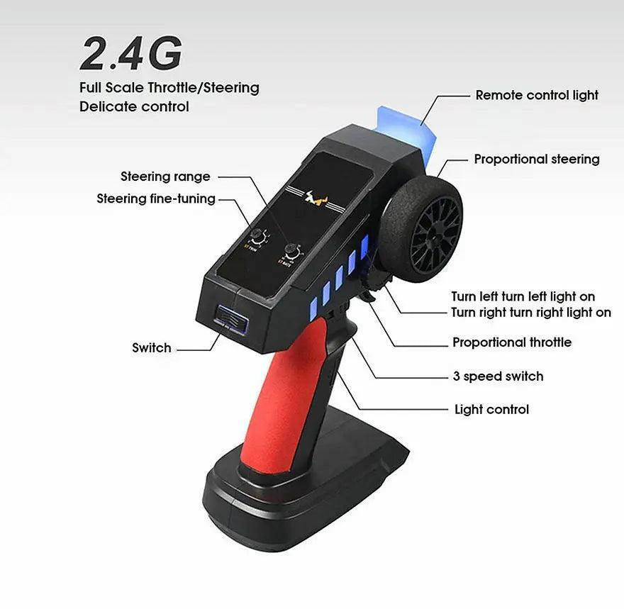 MNRC MN111 RTR 4WD RC Car 1/18 Rock Crawler | India.