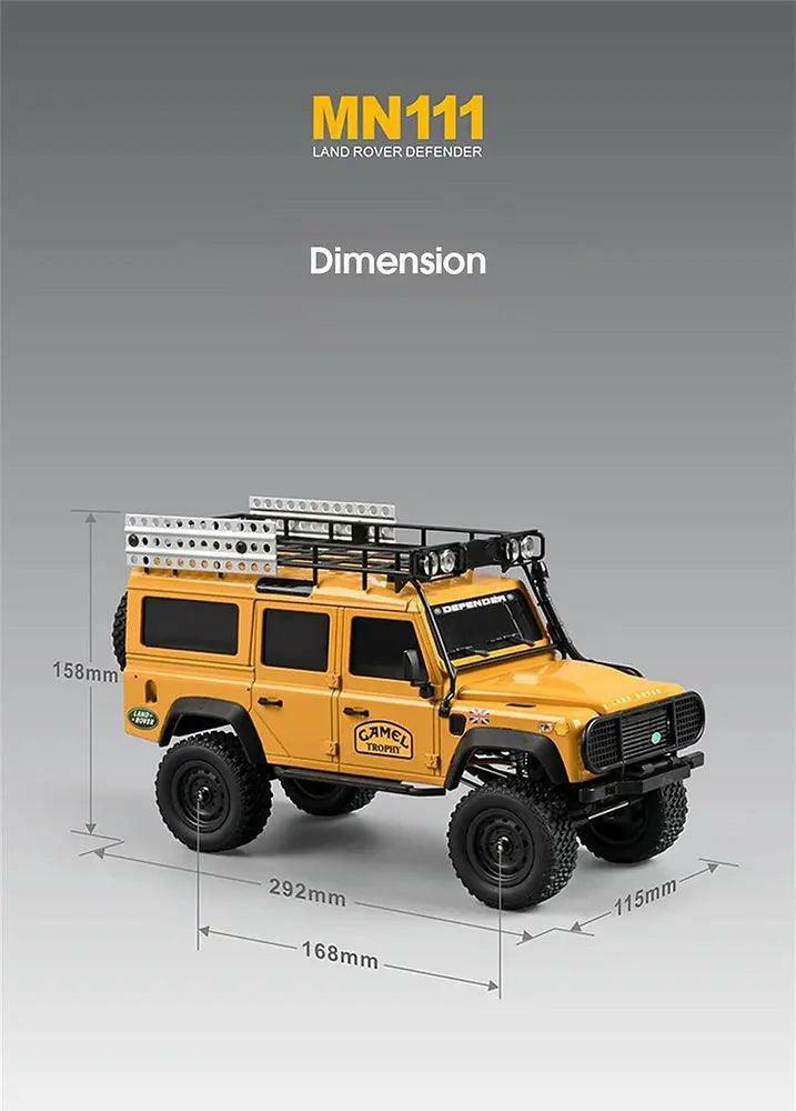 MNRC MN111 RTR 4WD RC Car 1/18 Rock Crawler | India.