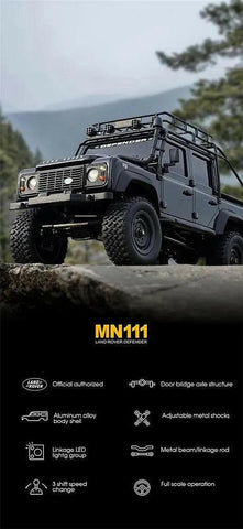 MNRC MN111 RTR 4WD RC Car 1/18 Rock Crawler | India.