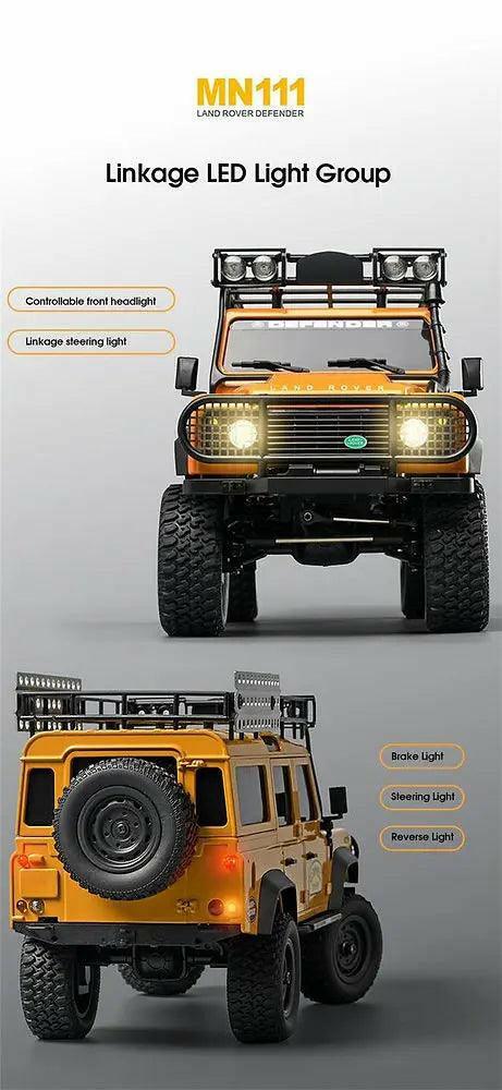 MNRC MN111 RTR 4WD RC Car 1/18 Rock Crawler | India.