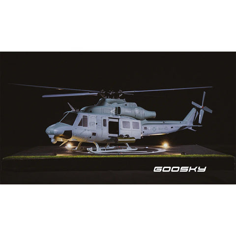 Goosky E2 UH-1Y Venom BNF 500 Size High-Performance Electric RC Helicopter 1/37 Scale | India