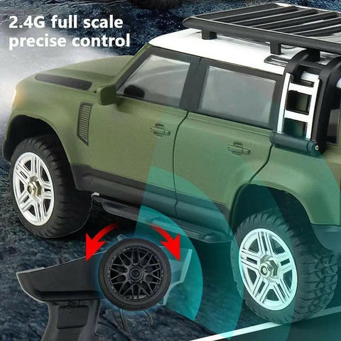 Pinecone SG2402 Land Rover Rock Climbing 1/24 LED RTR 4WD RC - (Forest) | India.