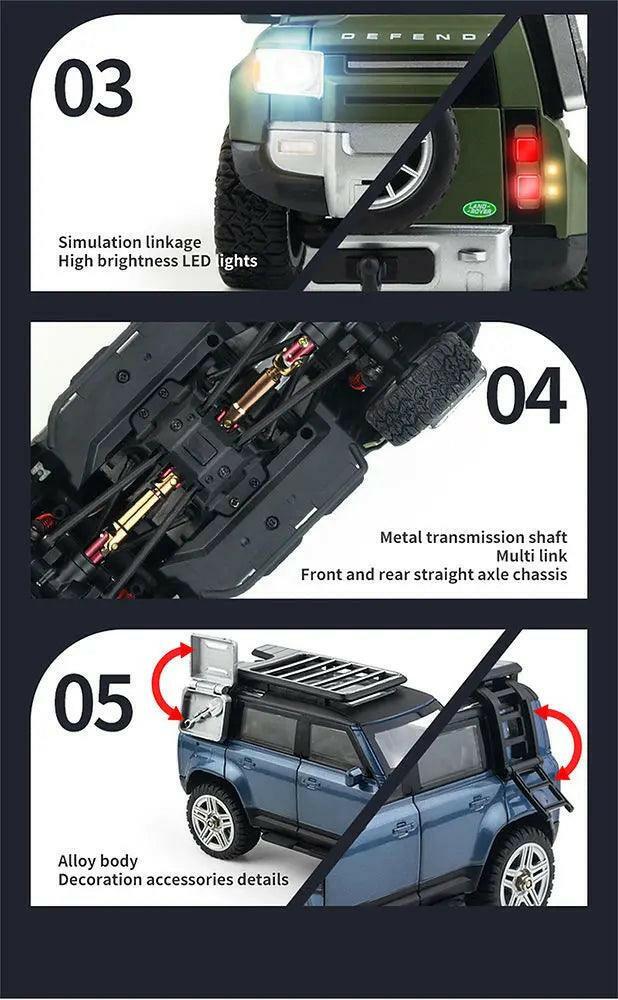 Pinecone SG2402 Land Rover Rock Climbing 1/24 LED RTR 4WD RC - (Forest) | India.