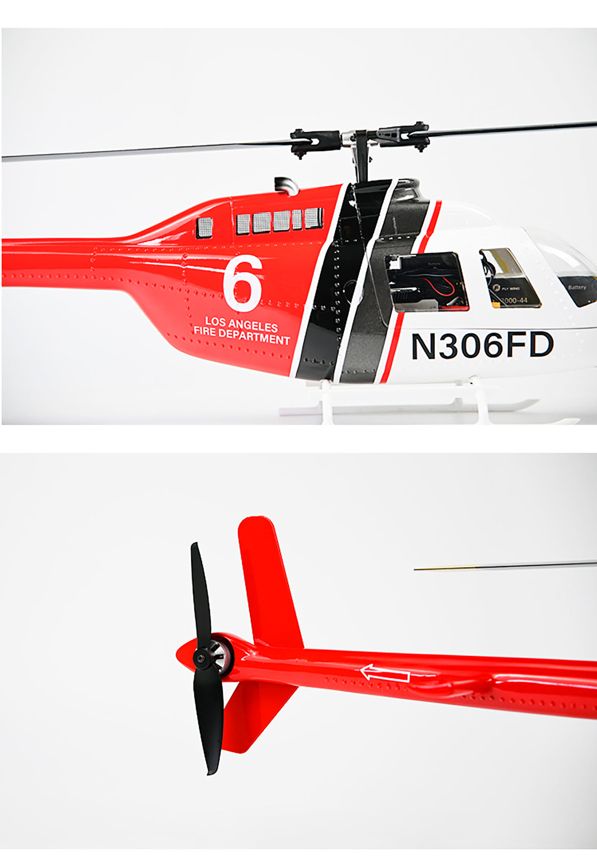 Fly Wing Bell-206 V3 6CH RC GPS Stabilized Scale helicopter | India