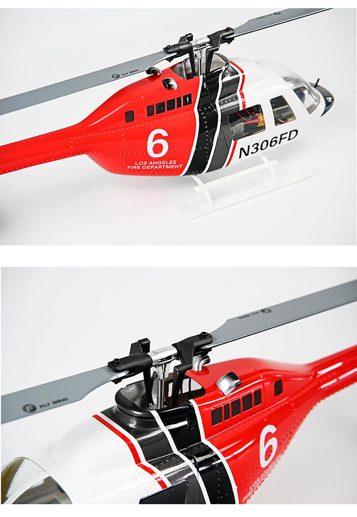 Fly Wing Bell-206 V3 6CH RC GPS Stabilized Scale helicopter | India