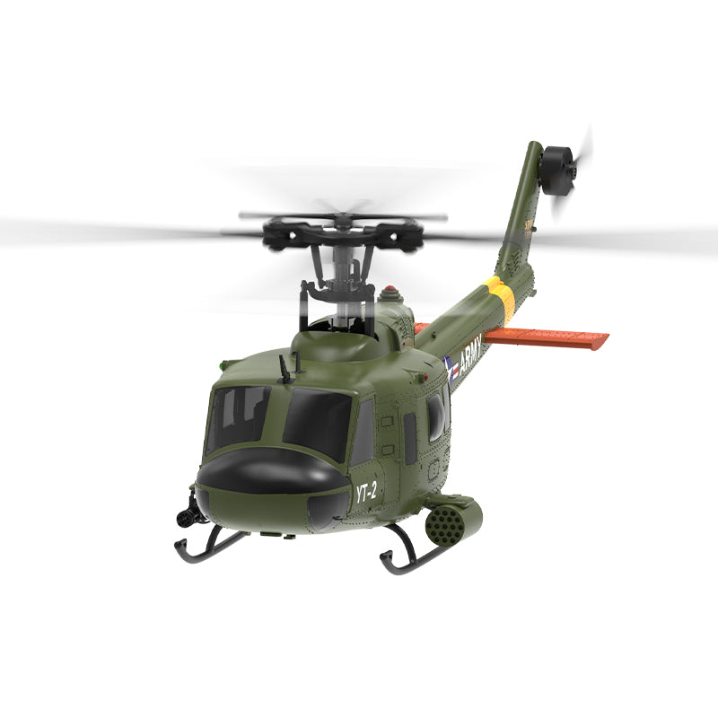 YuXiang F07 1:34 UH-1 HUEY Scale 2.4G 6CH Altitude Hold Optical Flow Positioning Dual Brushless Motor RC Helicopter | India