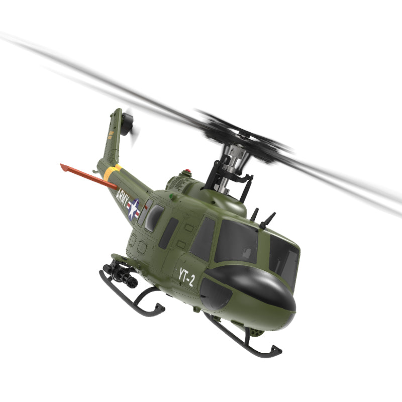 YuXiang F07 1:34 UH-1 HUEY Scale 2.4G 6CH Altitude Hold Optical Flow Positioning Dual Brushless Motor RC Helicopter | India