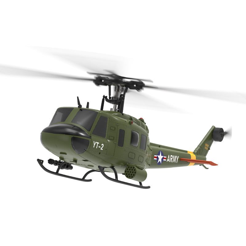 YuXiang F07 1:34 UH-1 HUEY Scale 2.4G 6CH Altitude Hold Optical Flow Positioning Dual Brushless Motor RC Helicopter | India