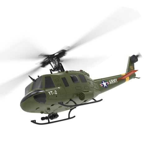 YuXiang F07 1:34 UH-1 HUEY Scale 2.4G 6CH Altitude Hold Optical Flow Positioning Dual Brushless Motor RC Helicopter | India