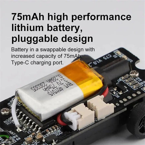 Turbo Racing C75 RTR 1/76 2.4G RWD Mini Desktop Sports Car- RC | India.