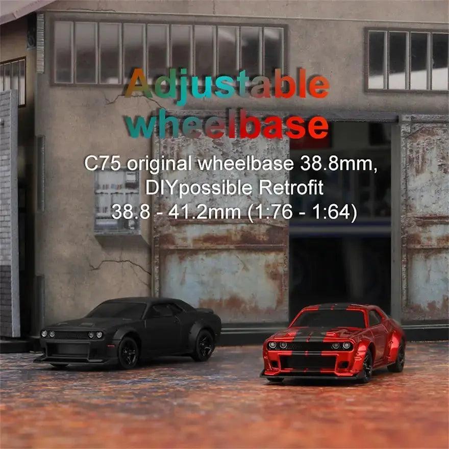 Turbo Racing C75 RTR 1/76 2.4G RWD Mini Desktop Sports Car- RC | India.