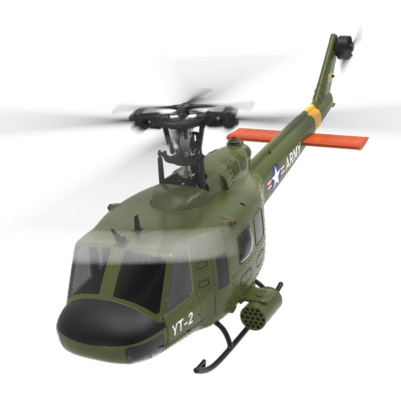 YuXiang F07 1:34 UH-1 HUEY Scale 2.4G 6CH Altitude Hold Optical Flow Positioning Dual Brushless Motor RC Helicopter | India