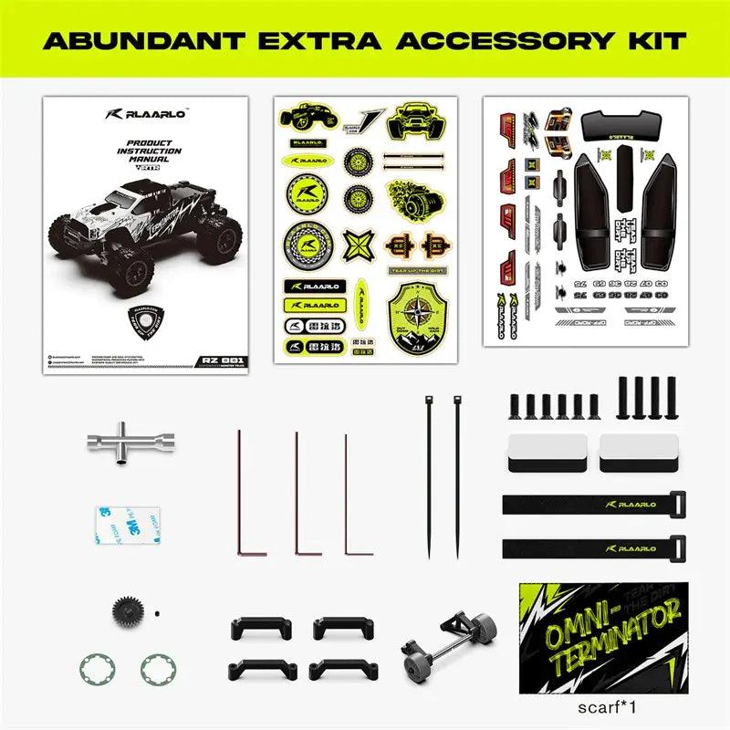 Rlaarlo Carbon Fiber MINI 1:10 RTR Brushless Monster Truck, RZ001B-C- RC | India.