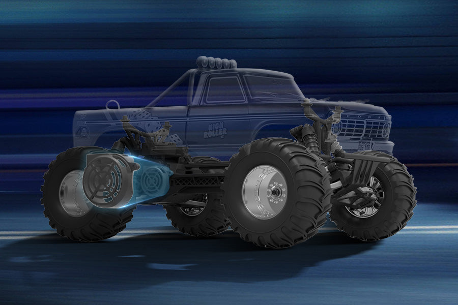 FMS 1:10 Ford F100 Monster Truck 2WD RTR/RS | INDIA