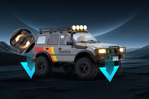 FMS 1:10 FCX10 LC80 Toyota Land Cruiser 80 RS | India