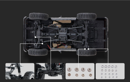 FMS 1:24 FCX24 Chevrolet K5 Blazer Brushless RTR | India