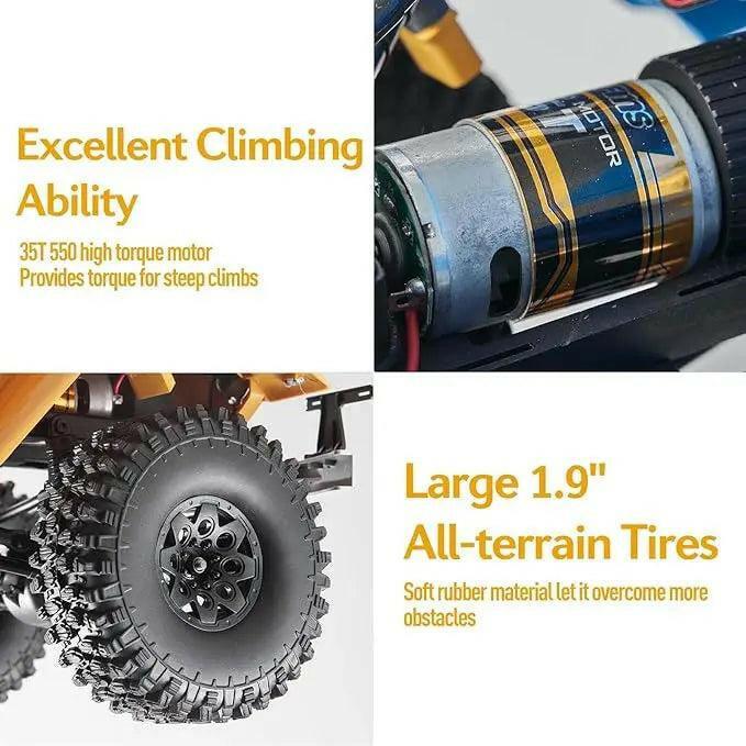 FMS 1:10 Toyota Land Cruiser FJ40 RS- RC Crawler | India.