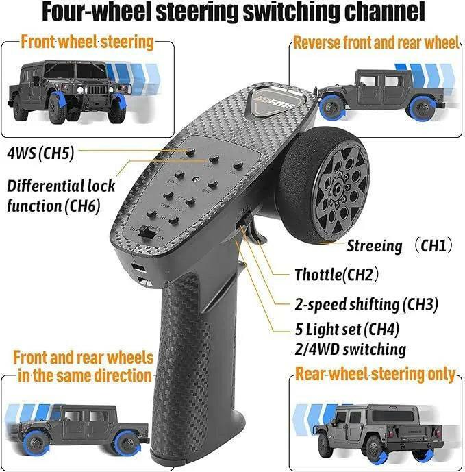 FMS 1:12 2006 Hummer H1 Alpha RS | India.