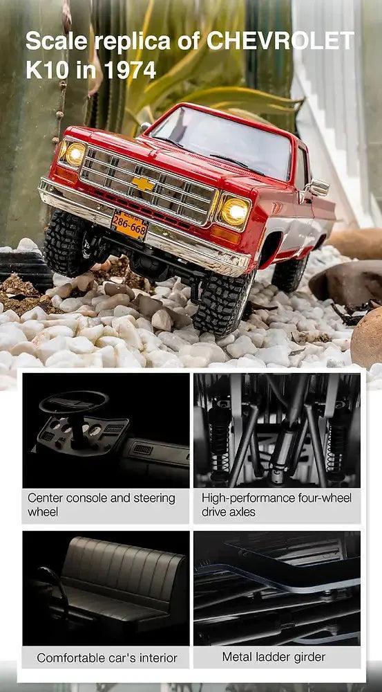 FMS 1:18 Chevrolet K10 RTR Red RC | India.