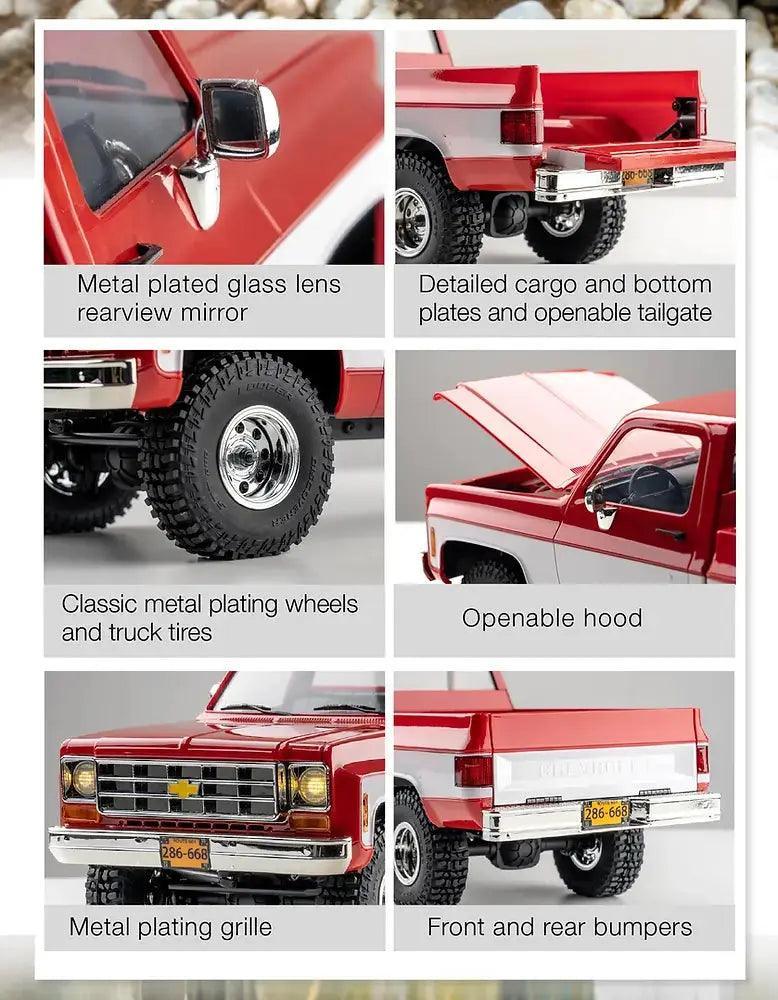 FMS 1:18 Chevrolet K10 RTR Red RC | India.