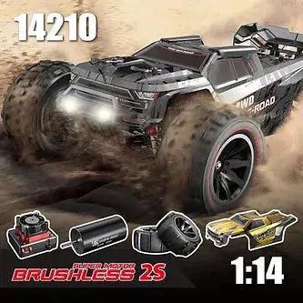 MJX 14210 V3 1/14 Hyper Go 4WD RTR 78KM/H Brushless High Speed RC Car | India.