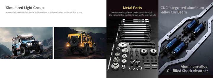 Mjx H8h RC Car 1/8 V1 Defender Remote Control Vehicle Professional 4WD Off Road Climbing Crawler Brushless Motor Rc Car | India.