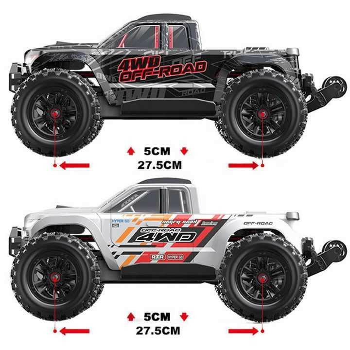 MJX Hyper Go 10208 1:10 4WD RC Trail Crawler 4X4 with Brushless Motor Metal | India.