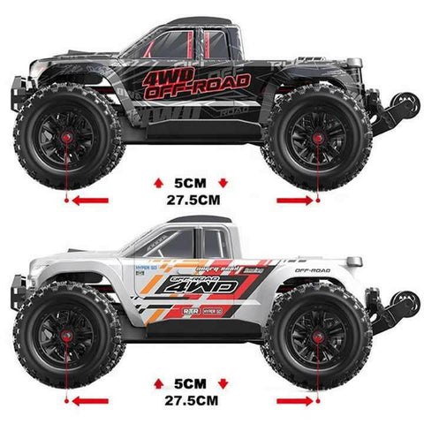 MJX Hyper Go 10208 1:10 4WD RC Trail Crawler 4X4 with Brushless Motor Metal | India.