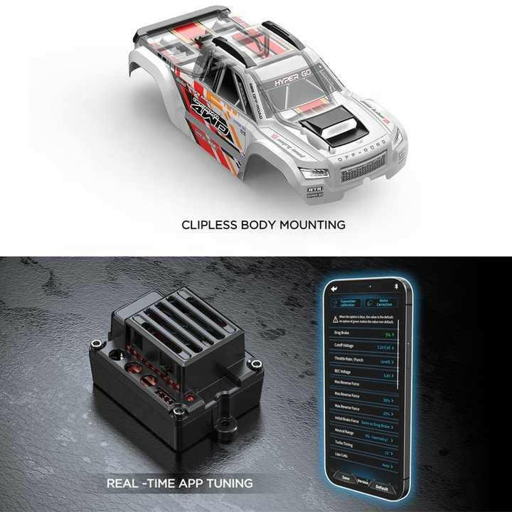 MJX Hyper Go 10208 1:10 4WD RC Trail Crawler 4X4 with Brushless Motor Metal | India.