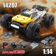 MJX Hyper Go 14207 1/14 Scale Brushless RC Car India – High Speed 4WD Off-Road Truck with 2 Shells | India