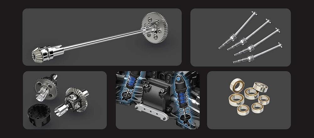 MJX HYPER GO 12212 1/12 Brushless 3S LiPo High Speed RC Car Vechile Models 58km/h | India