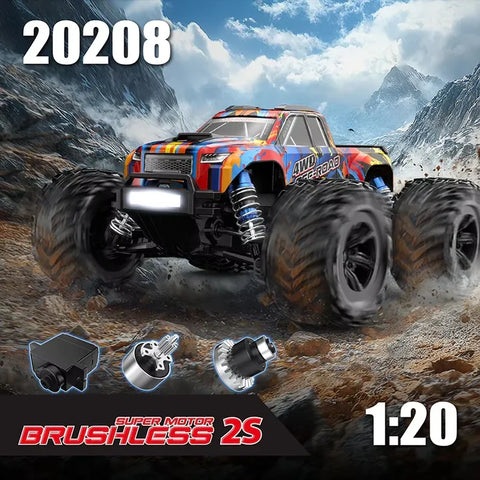 MJX Hyper Go 20208 1/20 Scale 4WD Brushless RC Off-Road Speed Car | India