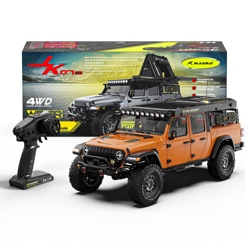 Rlaarlo JK07Pro 1/7 Scale 4WD Brushless RTR RC Crawler | India