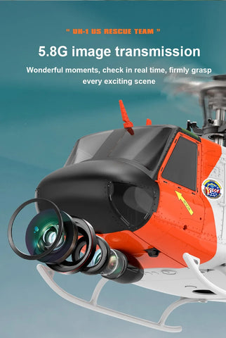 YuXiang F07S UH-1D Huey GPS Stabilized RC Helicopter | India