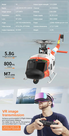 YuXiang F07S UH-1D Huey GPS Stabilized RC Helicopter | India