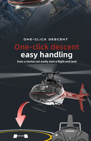 YuXiang F08 Bell206 Jet Ranger Gyro Stabilized Helicopter-RTF | India