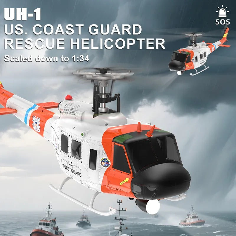 YuXiang F07S UH-1D Huey GPS Stabilized RC Helicopter | India