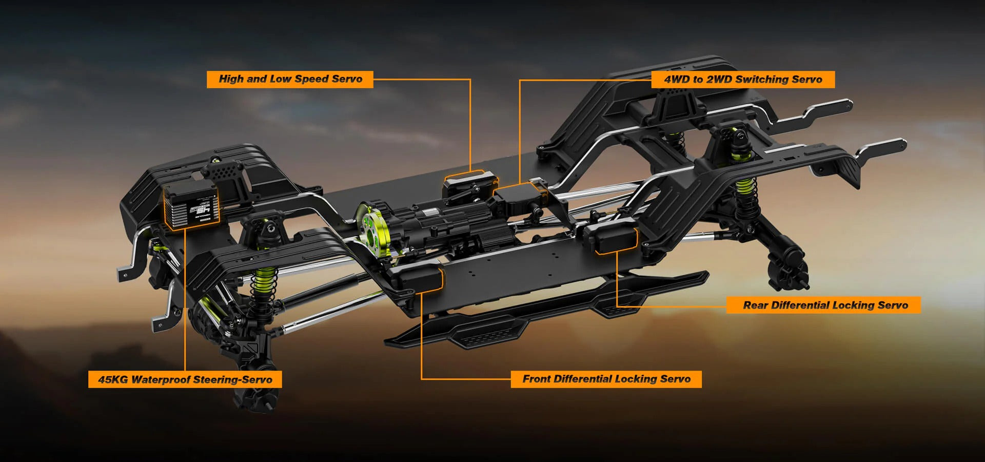 Rlaarlo JK07Pro 1/7 Scale 4WD Brushless RTR RC Crawler | India