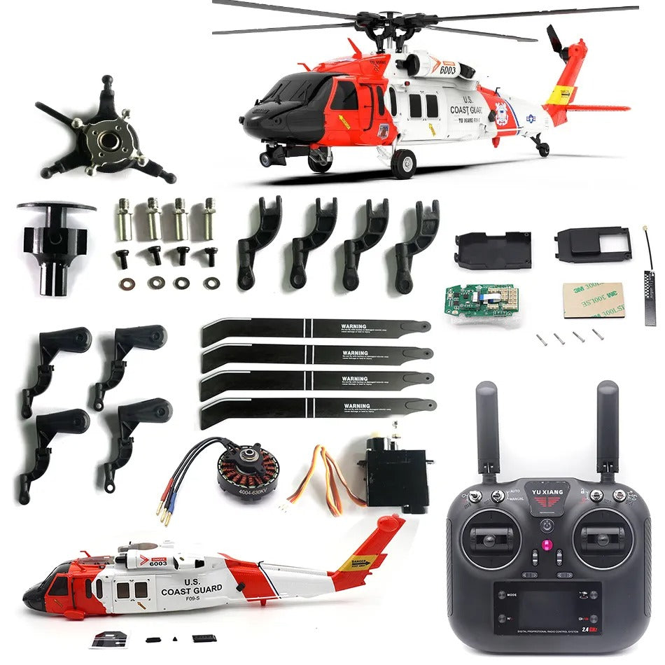 YuXiang F07S UH-1D Huey GPS Stabilized RC Helicopter | India