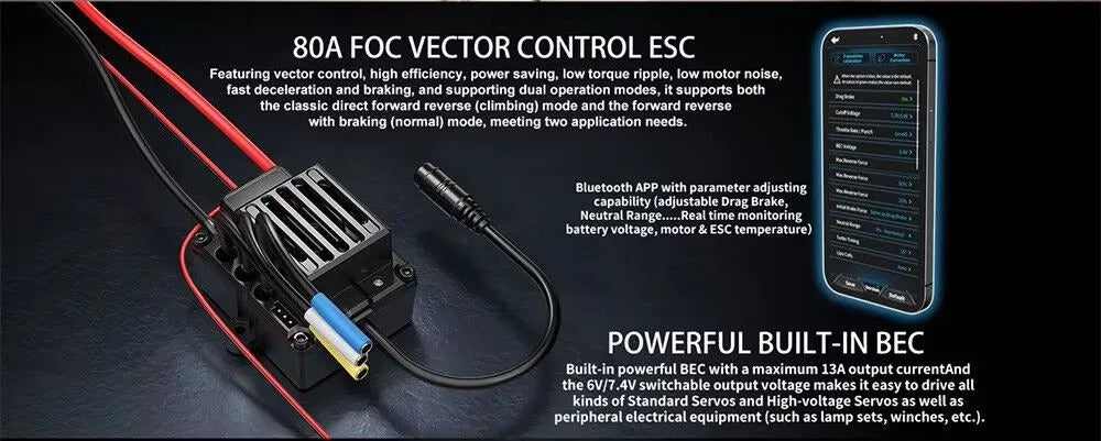 MJX Hypergo 1:8 brushless H8P Remote Control Ford Bronco Baja 1000 4WD off-road Car | India