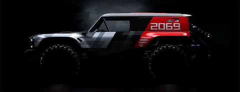 MJX Hypergo 1:8 brushless H8P Remote Control Ford Bronco Baja 1000 4WD off-road Car | India