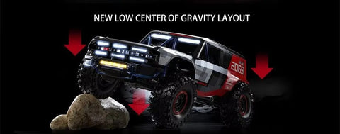 MJX Hypergo 1:8 brushless H8P Remote Control Ford Bronco Baja 1000 4WD off-road Car | India