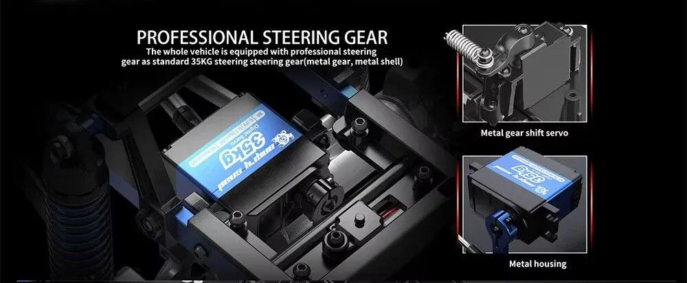 MJX Hypergo 1:8 brushless H8P Remote Control Ford Bronco Baja 1000 4WD off-road Car | India