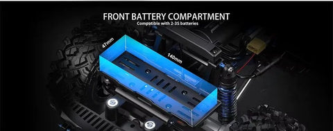 MJX Hypergo 1:8 brushless H8P Remote Control Ford Bronco Baja 1000 4WD off-road Car | India